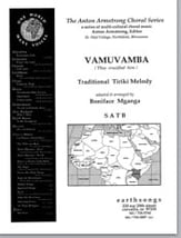 Vamuvamba SATB choral sheet music cover